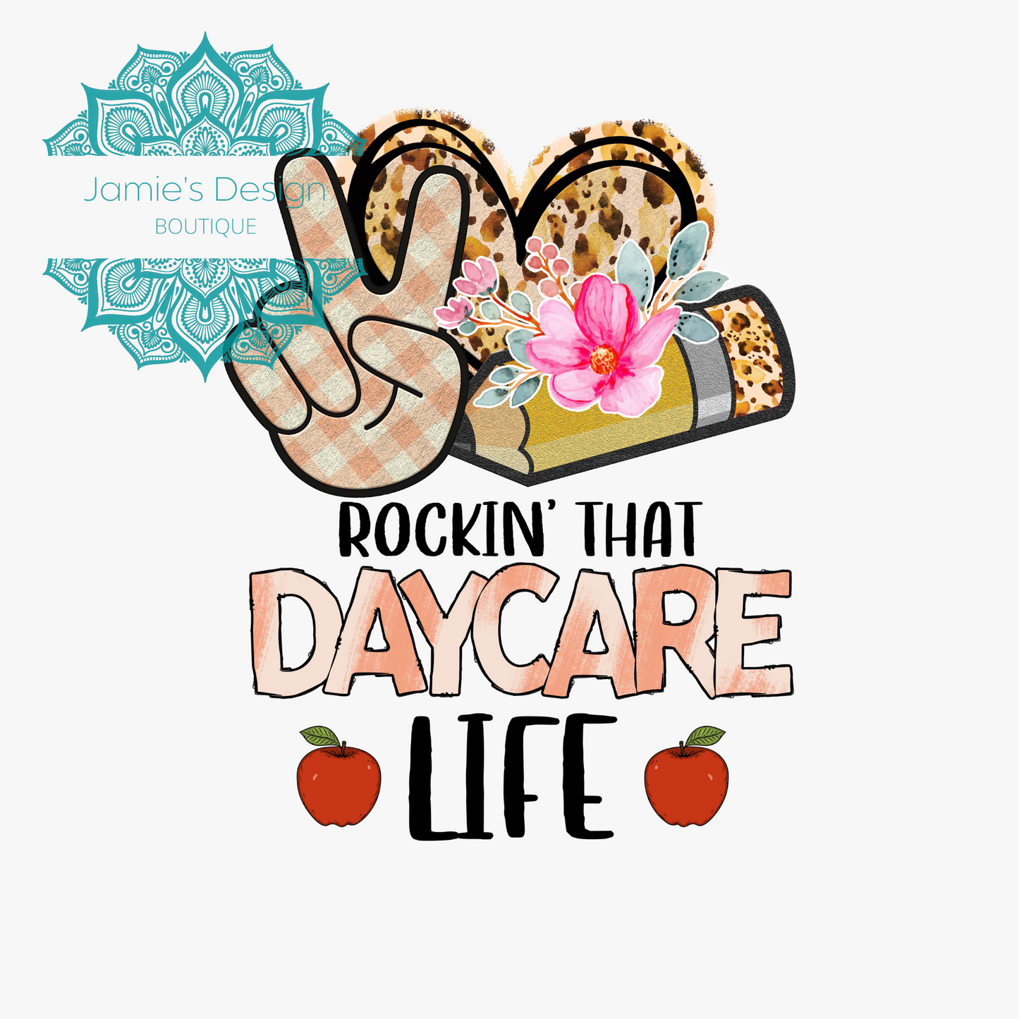 Daycare Life Single decal UVDTF (3 sizes)