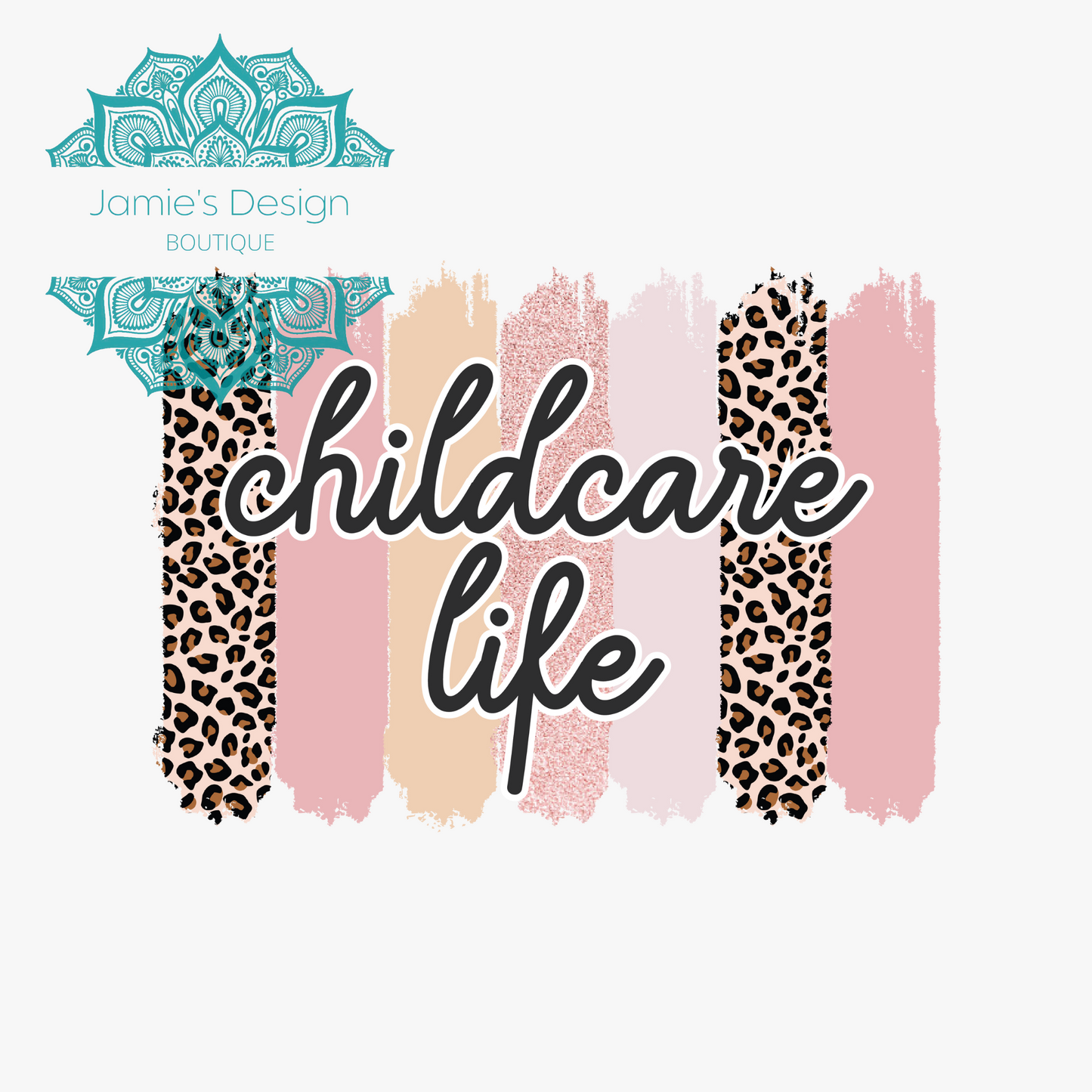 Childcare Life Single decal UVDTF (3 sizes)