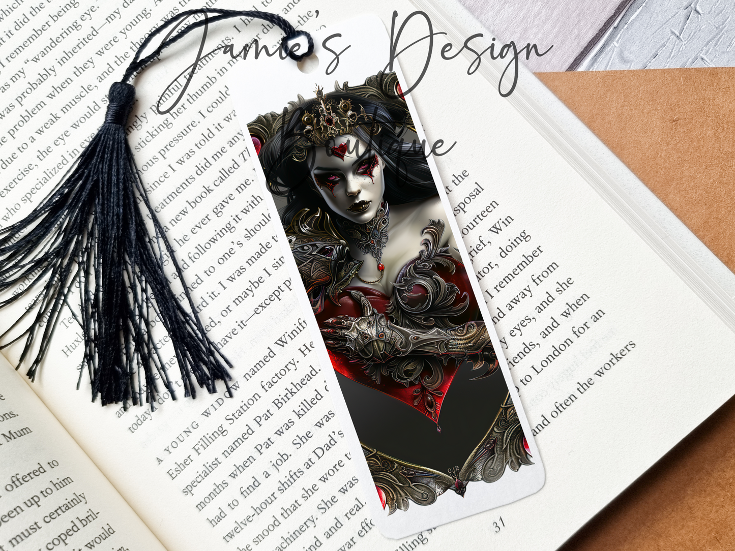 Queen Bookmark UVDTF Exclusive