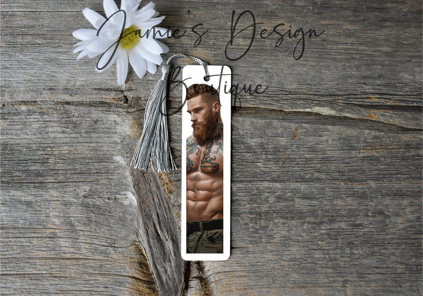 Tattoo Man Bookmark UVDTF Exclusive