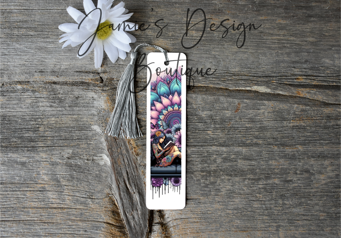 Book Lover Bookmark UVDTF