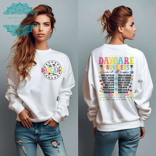 DTF The Daycare Tour Front & Back