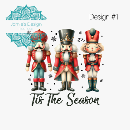 UVDTF Christmas Designs Single decal (3 sizes)