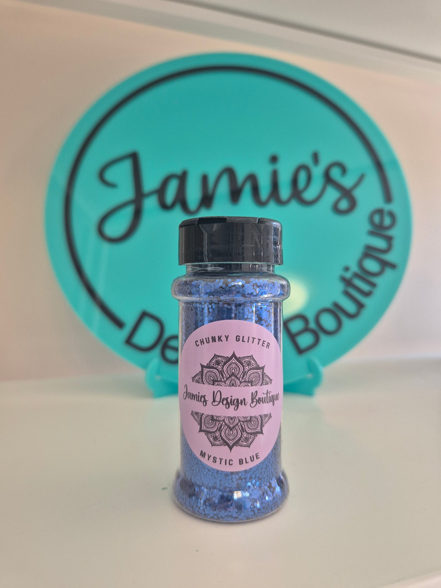 Chunky Glitter - Mystic Blue - 56gram jar