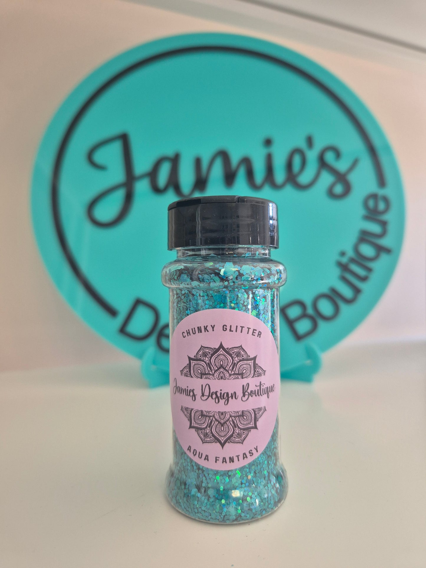 Chunky Glitter - Aqua Fantasy - 56gram jar