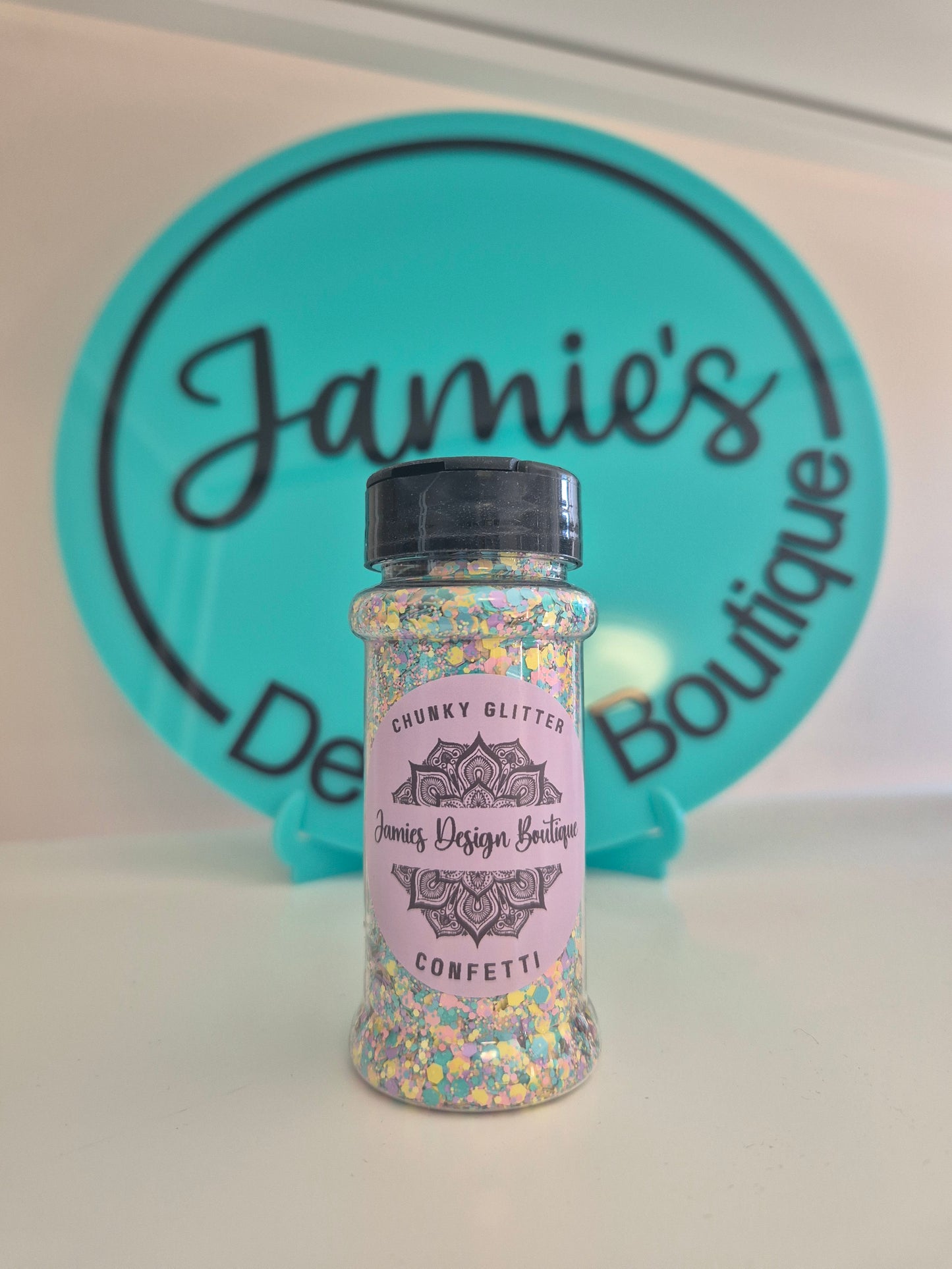 Chunky Glitter - Confetti - Multicolour 56gram jar