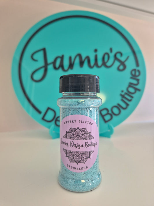 Chunky Glitter - Skywalker - Blue Matte 56gram jar