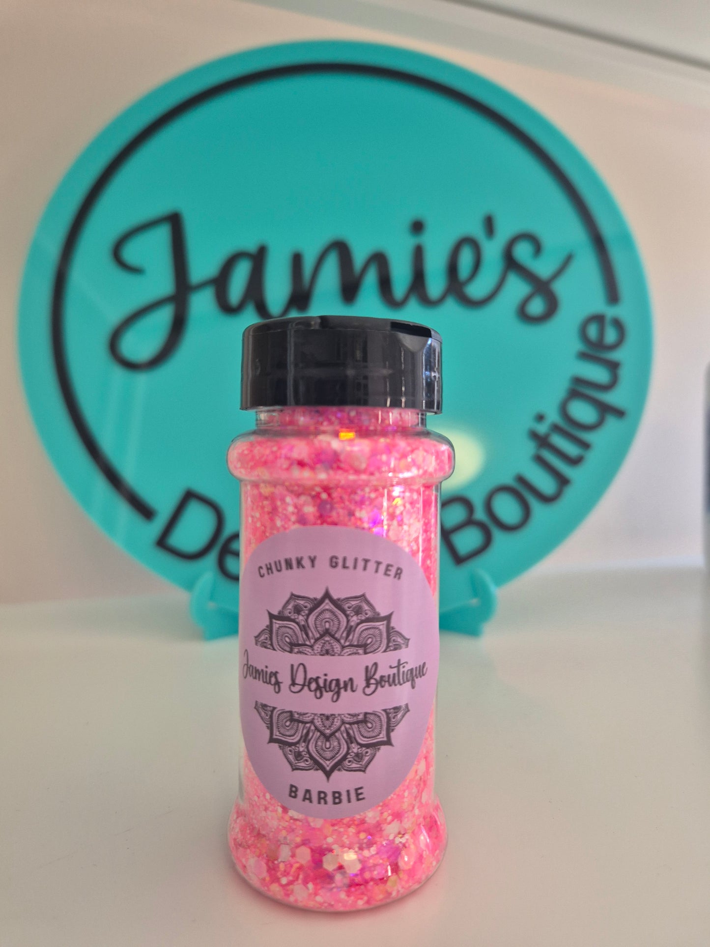 Chunky Glitter - Barbie - Pink 56gram jar