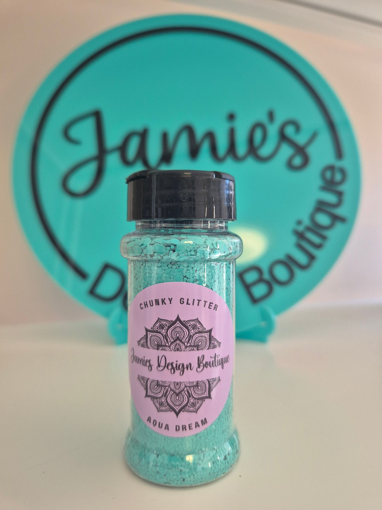 Chunky Glitter - Aqua Dream - 56gram jar